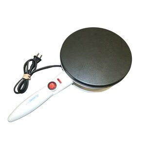 Cucina Pro Cordless Crepe Maker Nonstick Easy To Clean Carry
